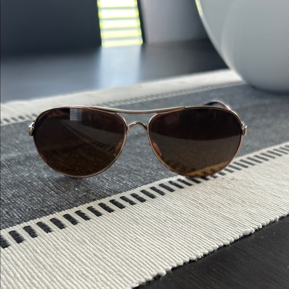 Oakley Rose Gold Feedback Sunglasses